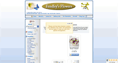 Desktop Screenshot of fendleysflowers.com