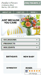 Mobile Screenshot of fendleysflowers.com